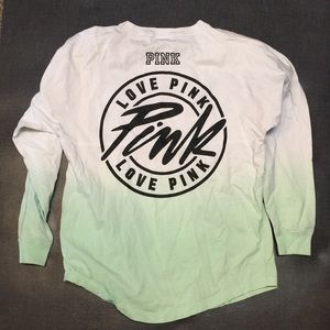 PINK long sleeve tee EUC